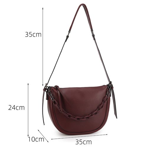 Женская сумка, экокожа, Saint Miranda 29303 Бордовый  фото 4