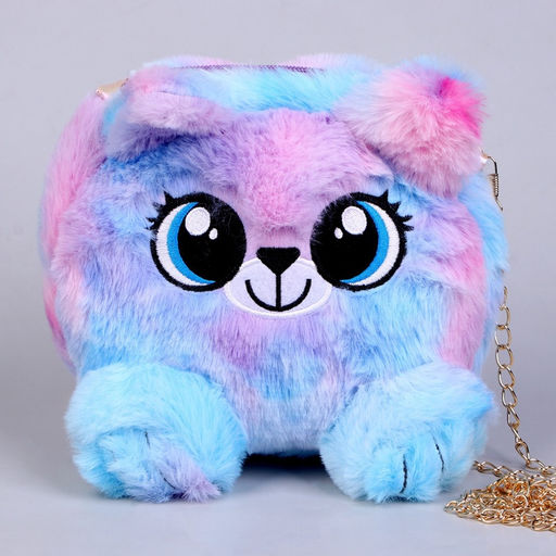 Сумка детская меховая «Пушистик», 15.5×12.7×4 см