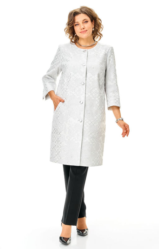 Жакет БелЭльСтиль 727 серебро