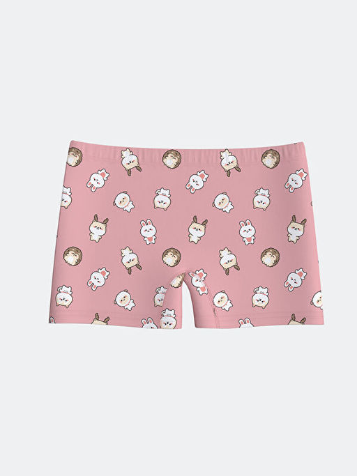 Bask?l? K?z ?ocuk Boxer 3l? - Waikiki фото 2