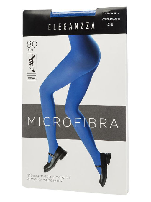 Колготки Eleganzza Microfibra 80 ultramarin  фото 2