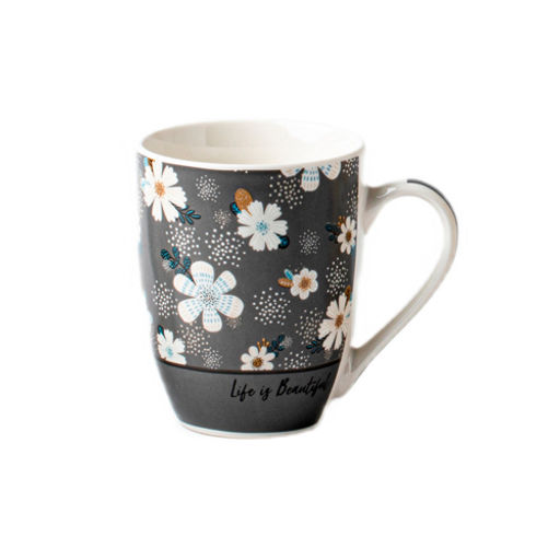 Кружка Джой-52 340 мл (new bone) (ПС0065-22) /JEWEL/