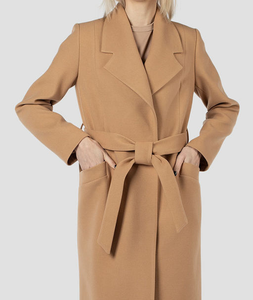 ПАЛЬТО ЖЕНСКОЕ ДЕМИСЕЗОННОЕ (ПОЯС) - El podio фото 2