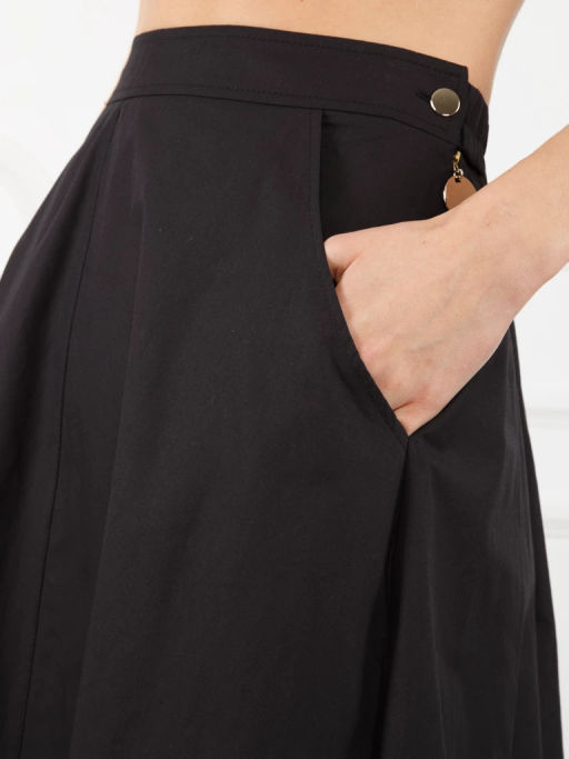 Юбка женская ZZ-WF030306-99 black - Eleganzza фото 5