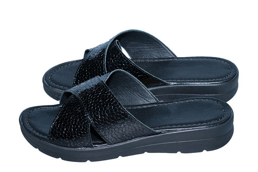 Шлепки женские из натуральной кожи - Dynamic фото 5