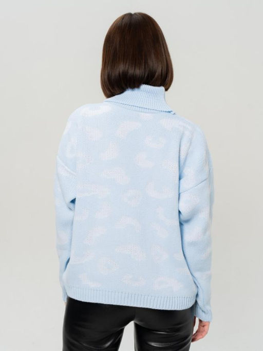 Водолазка Леопард с шерстью 20% - Esenia фото 20