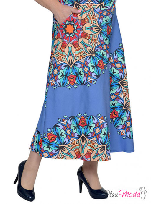 Юбка Модель №1490 размеры 44-84 - Plusmoda фото 8