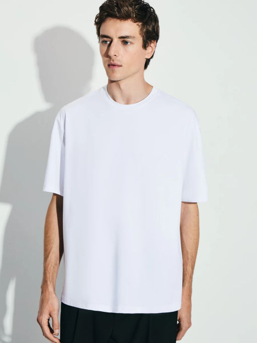 Футболка regular fit из хлопка / Zarina