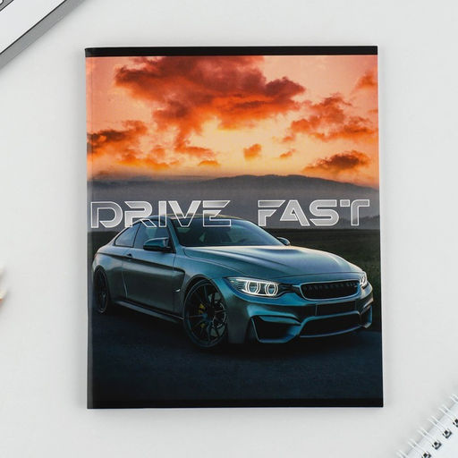 Цена за 5 шт. Тетрадь в клетку, 48 л., А5, на скрепке, блок №2 Машины МИКС - Artfox study фото 8