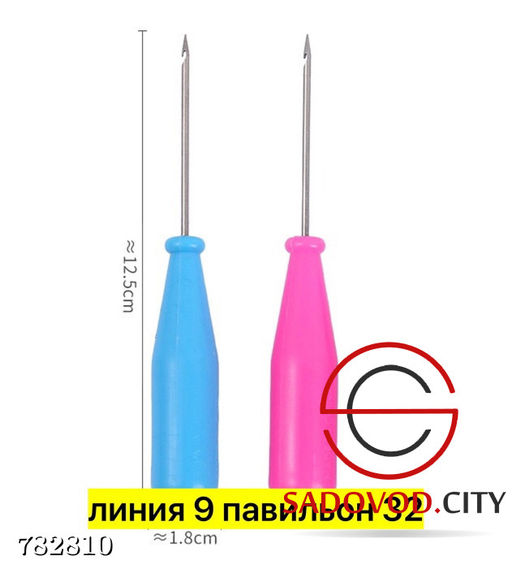 Металлическое шило с крючком