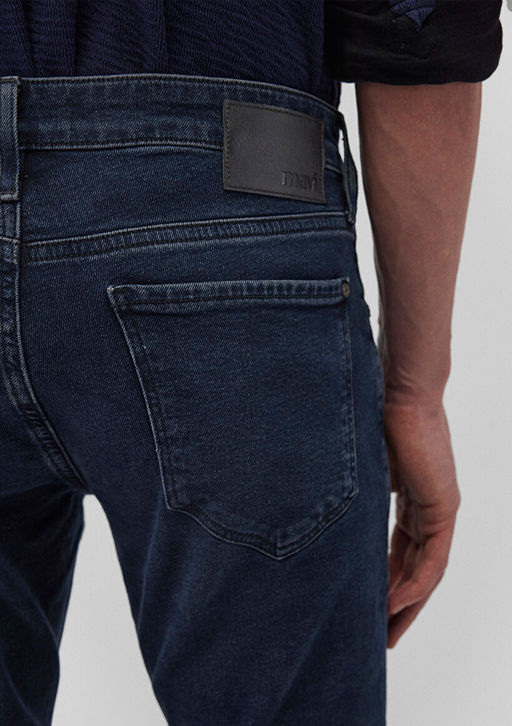 James 90lar TOKK Murekkep Mavi Jean Pantolon  фото 8