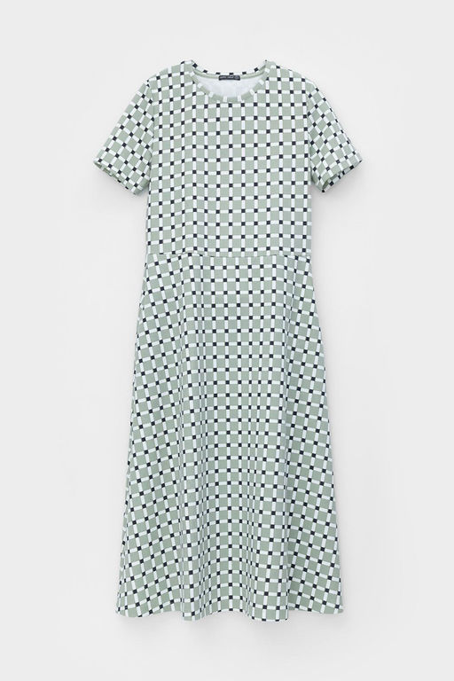 Платье Very Neat ЕВТ 5044 из интерлока комбинированная  фото 5