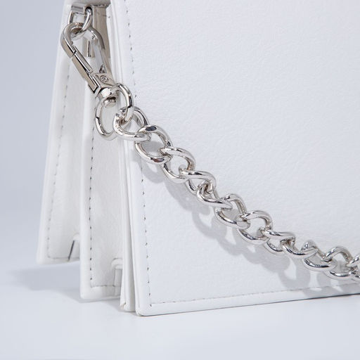 Сумка женская TEXTURA, мессенджер, маленький размер, цвет белый  фото 6