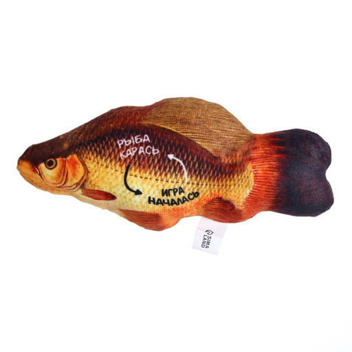 Игрушка для кошек с мятой Рыба, 18,3 х 8 см - Пушистое счастье фото 8