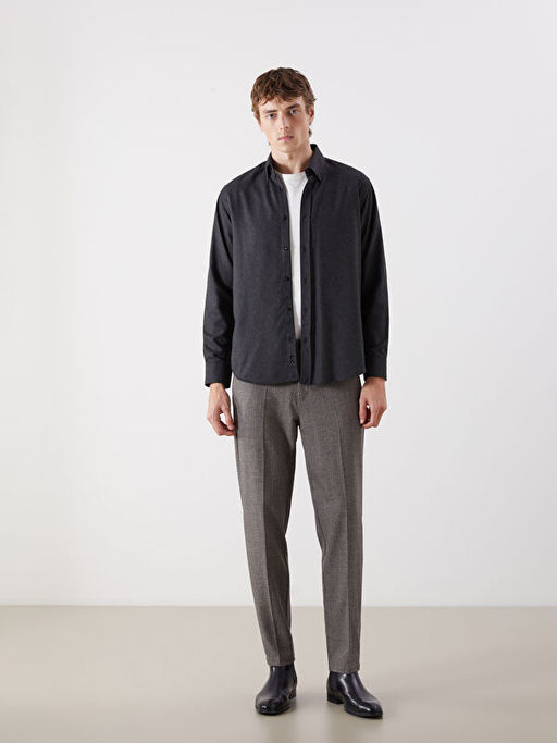 Regular Fit Uzun Kollu Erkek G?mlek