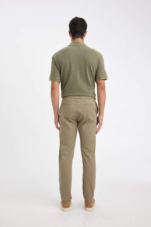 Хлопковые брюки скинни Jogger - Defacto фото 7