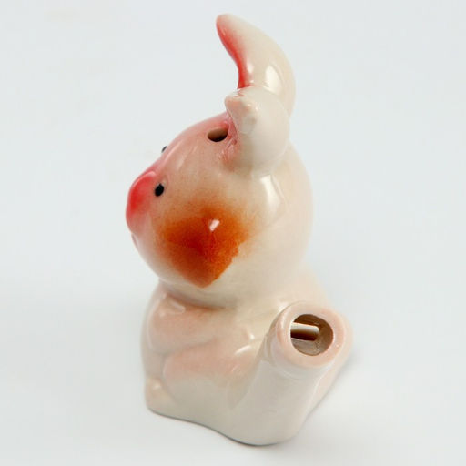 Цена за 2 шт. Свистулька керамическая «Зайчик» 3,5 × 7 × 6,5 см
