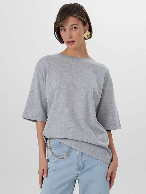 Футболка женская серая - Mark formelle фото 6