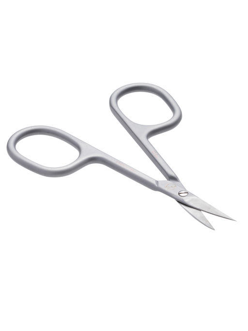 Frau Finger Ножницы маникюрные для кутикулы изогнутые / Premium PS 23, матовые, ручная заточка, 9,3 см