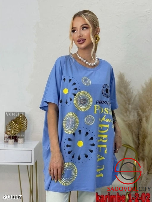 футболка женская (с рисунком) - Bruno фото 5