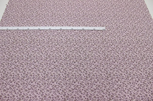 Теплый хлопок Элиса цв.бл.розово-сиреневый/сиреневый, ш.1.5м, хлопок-100%, 160гр/м.кв - Купава фото 3