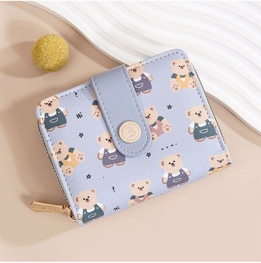 Кошелек W-N5584-Blue