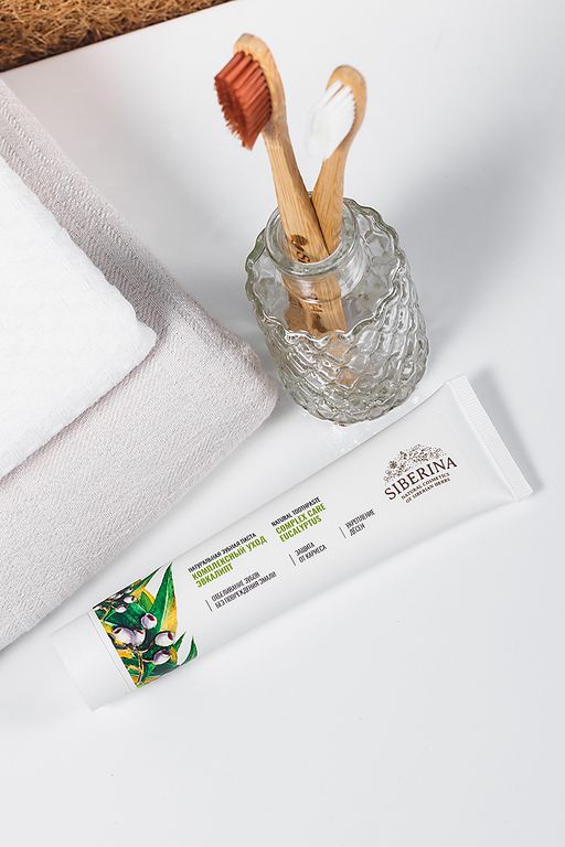 Зубная паста Комплексный уход Эвкалипт - Siberina фото 3