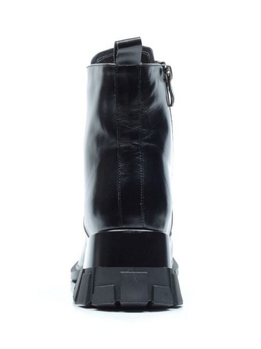 01-CYY11-1 BLACK Ботинки демисезонные женские (натуральная кожа, байка) - Фабричный китай фото 13