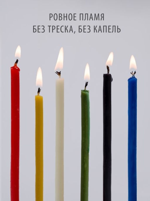 Комплект восковых свечей - Гобеленглавснаб фото 4
