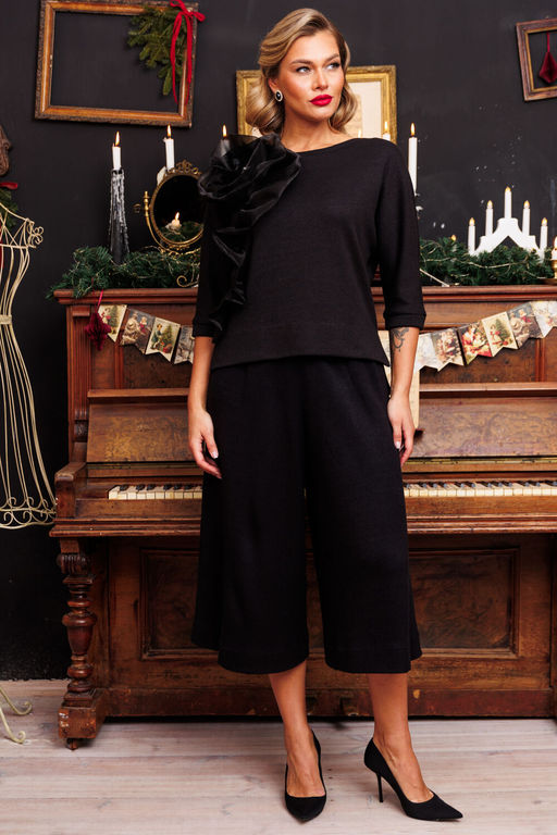 Платье Мода Юрс 2874-Р черный - Mira fashion фото 106