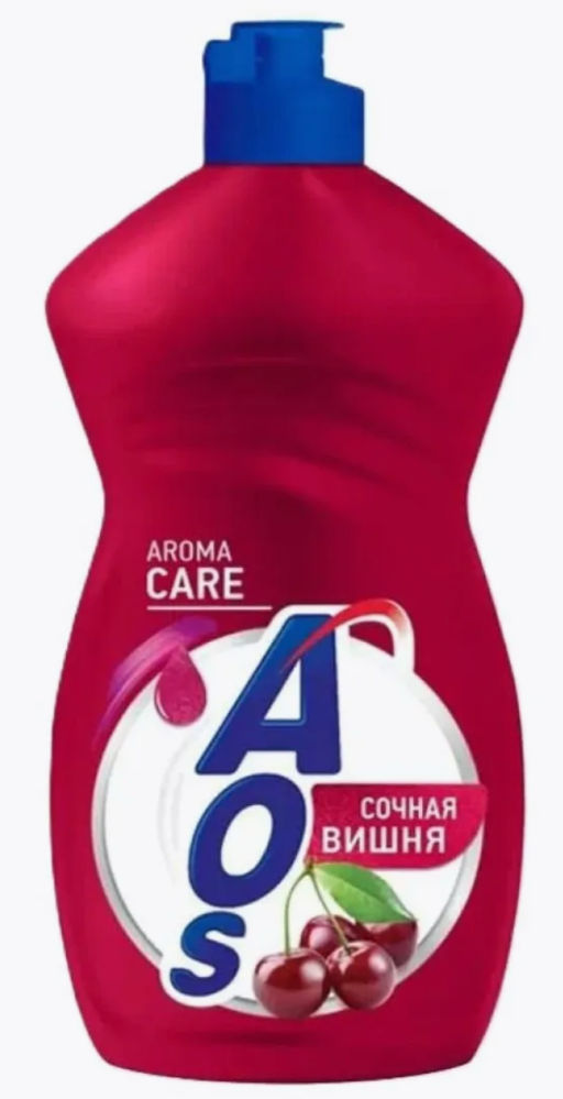 AOS средство д/мытья посуды 450мл Сочная вишня