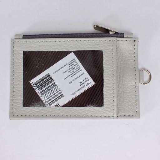 Визитница-кардхолдер Croco-В-216 н/к, 1отд, 3карм, серый флотер (265) 239837 фото 2