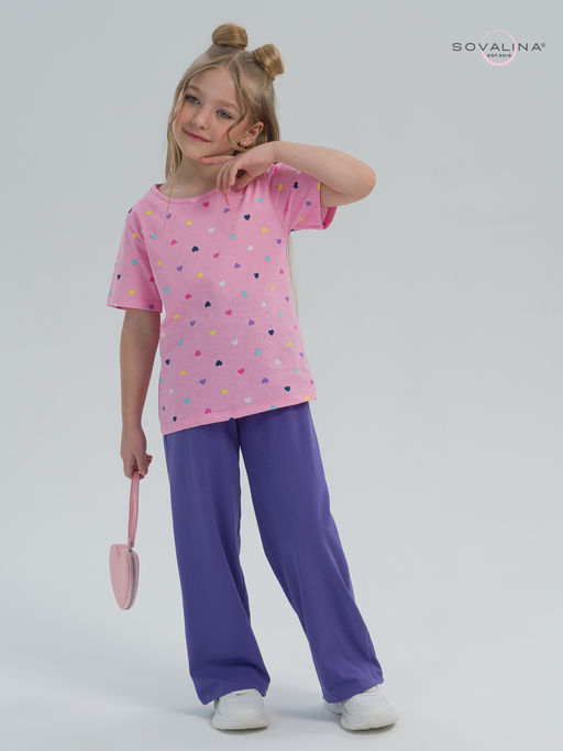 Костюм Лето цветные сердечки-верипери - Sovalina фото 6