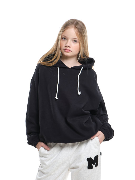 Худи для девочки подростков с капюшоном спорт 22-7497 касар - Mini maxi фото 14