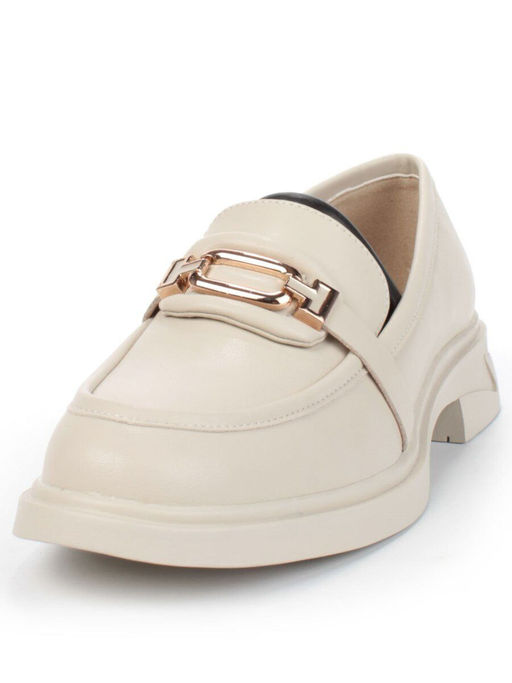 01-PDS133-3 BEIGE Ботинки демисезонные женские (натуральная кожа) - Фабричный китай фото 5