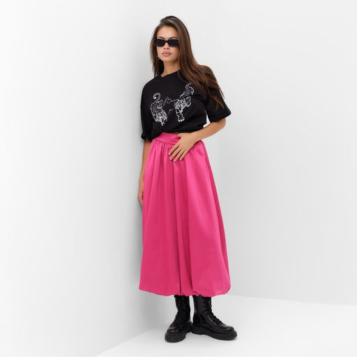 Футболка женская MIST Tiger, размер 44-46, чёрная