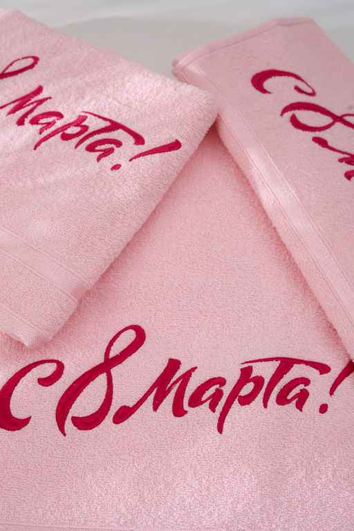 14418/14 "8 марта"полотенце махровое плотность 350гр