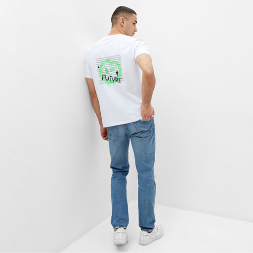 Футболка мужская MINAKU Future белая, р-р 56