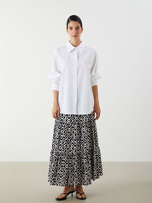 Oversize Poplin Kad?n G?mlek Tunik