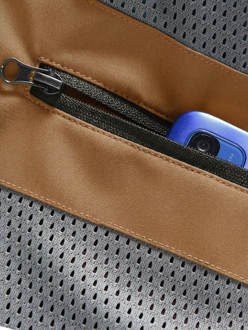 Парка женская софтшелл виндстоппер удлинённая с капюшоном горчичного цвета 9614_1G