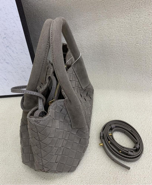 Женская сумка, замша, MIRONPAN 90512 Серый