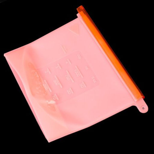 Пакет силиконовый для хранения с герметичной застежкой 1000 мл / HR-102 /уп 100/ - Галеонтрейд фото 3