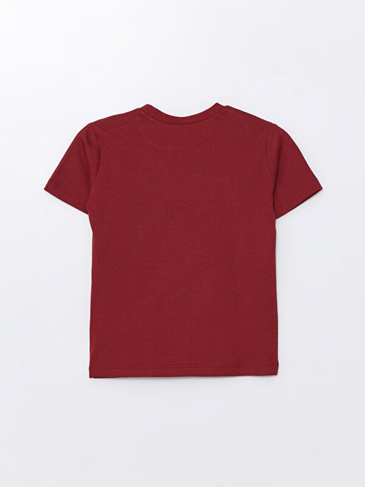 Bisiklet Yaka K?sa Kollu Bask?l? Erkek Bebek Ti??rt - Waikiki фото 2