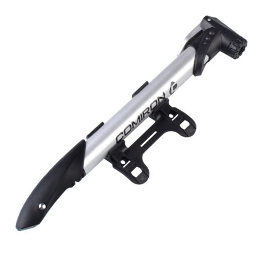 Велонасос COMIRON DOUBLE высокого давления, семь атмосфер, двойной ход, алюминиевый корпус, 21,3*275мм, вес 102 г. /уп 100/ - Галеонтрейд фото 2