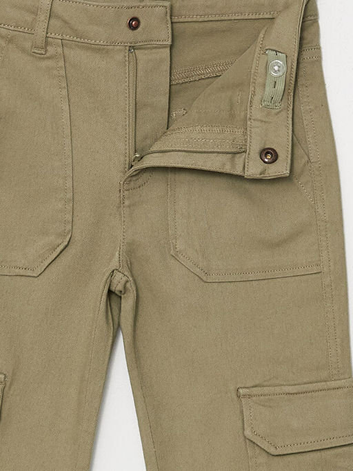 Beli Ayarlanabilir Lastikli K?z ?ocuk Pantolon - Waikiki фото 3