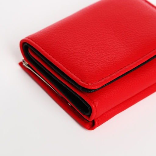 Кошелёк на кнопке, цвет красный - Simaland фото 3