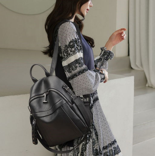 Bags Рюкзак женский / кожа / 00711221  фото 4