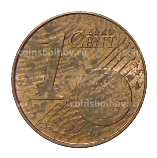 Монета 1 евроцент 2017 года Франция