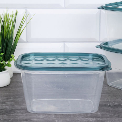 Салатник прямоугольный 3 штуки набор 17x11x9 см / P1 /уп 80/высокий - ГалеонТрейд фото 4