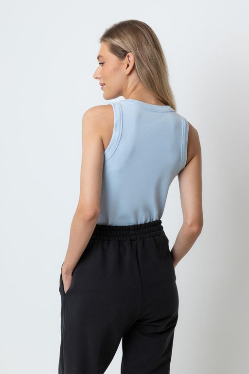 VERY NEAT _ ЕВТ 3239/пыльный голубой майка жен  фото 5